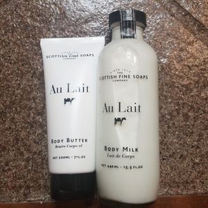 Au Lait Body Butter and Body Milk